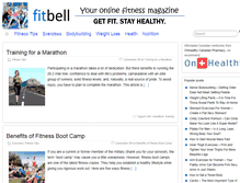 Tablet Screenshot of fitbell.com